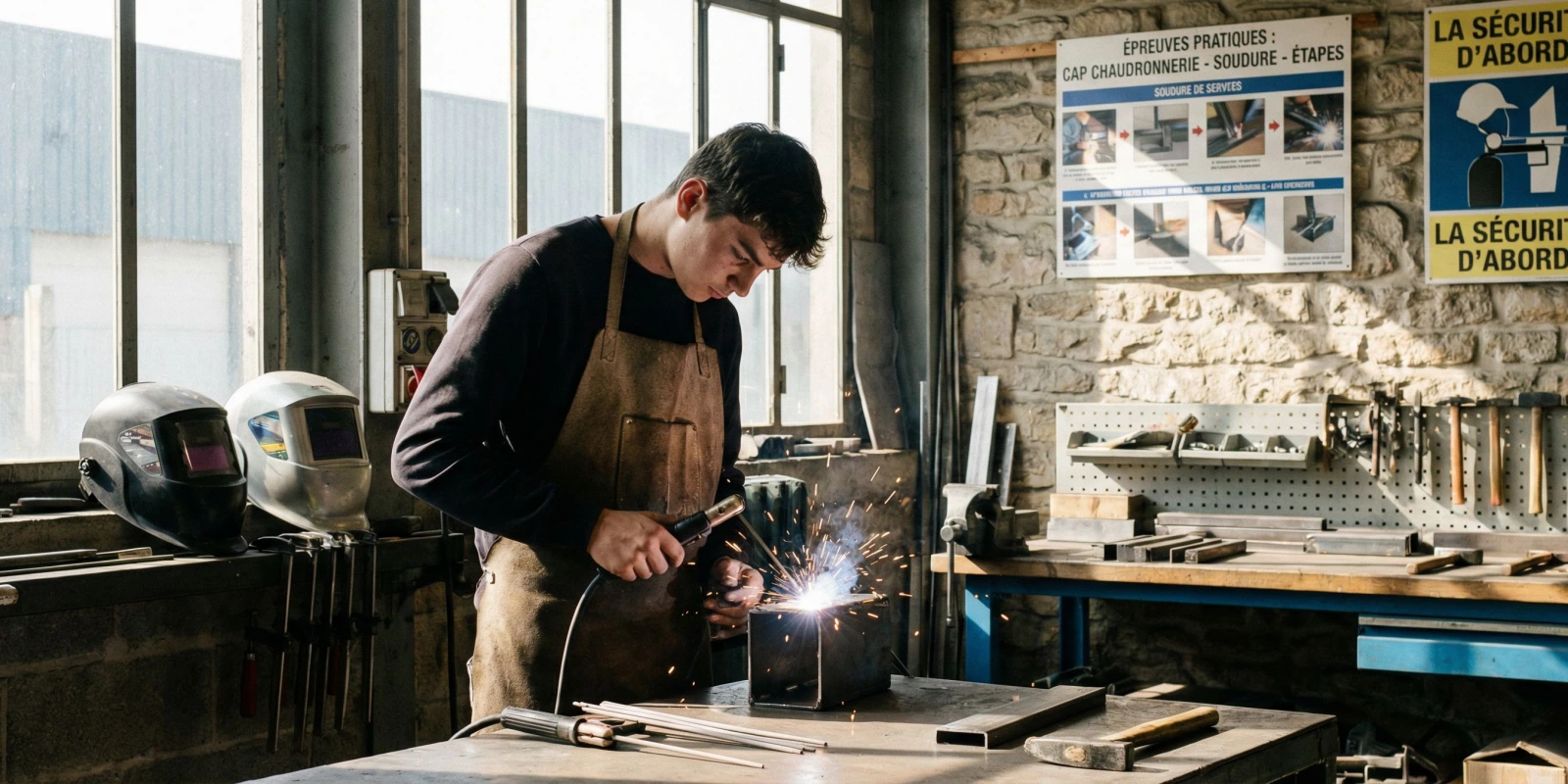 Épreuves EP1 et EP2 du CAP Chaudronnerie : Déroulement, Coefficients et Conseils